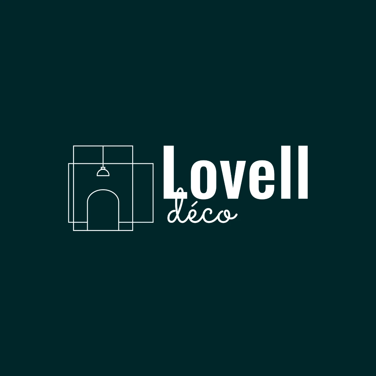 Logo Lovell Déco, studio d’architecture d’intérieur à Toulouse.