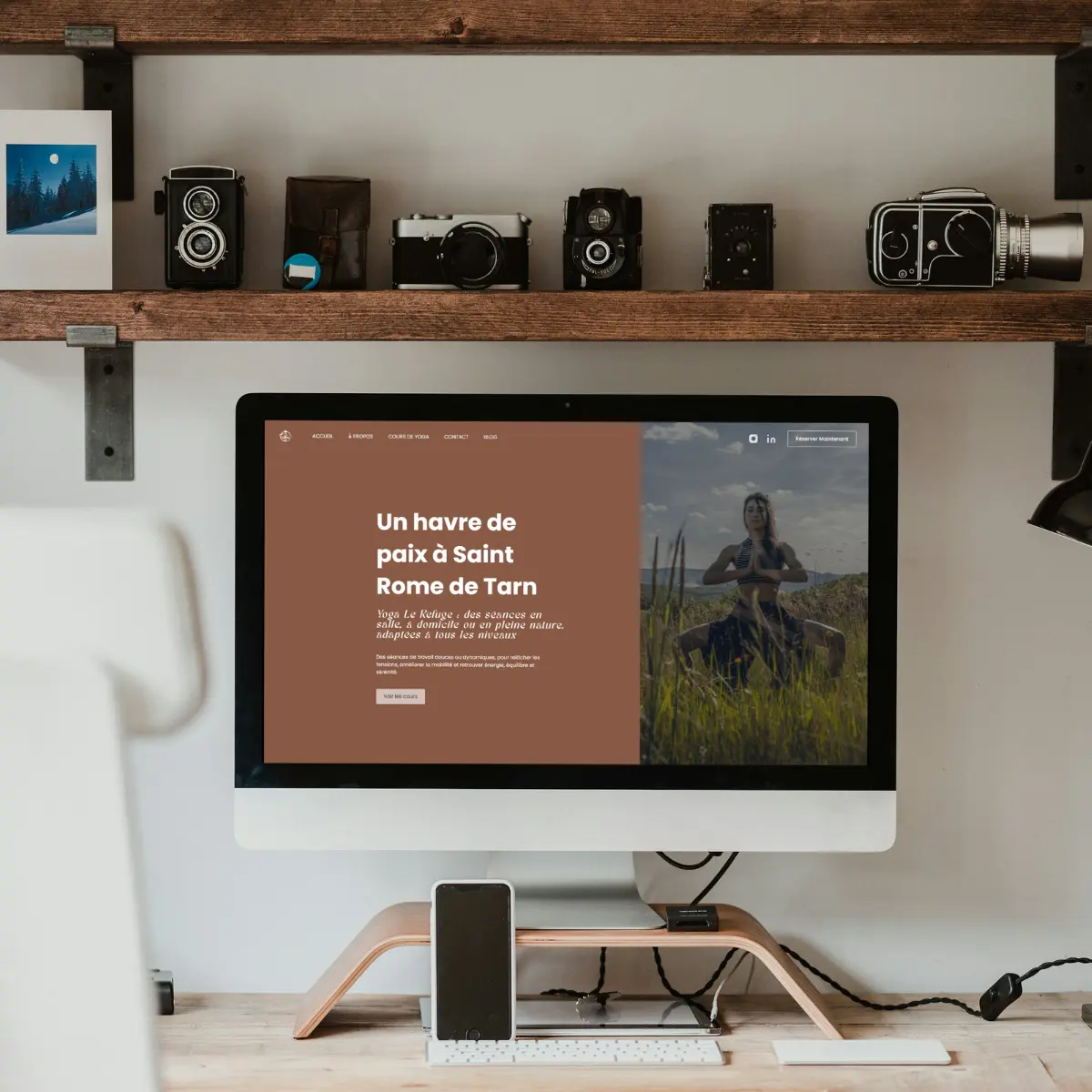 site-web-yoga-le-refuge-page-accueil